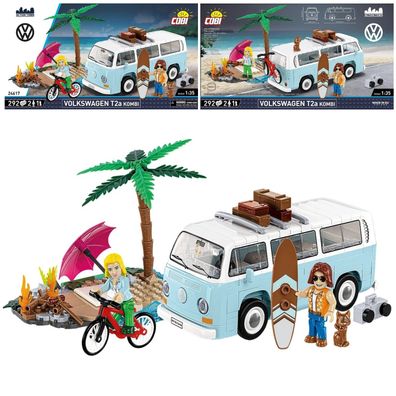 COBI 24617 Volkswagen VW T2a Kombi (Maßstab 1:35)
