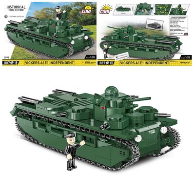 COBI 2990 Historical Collection Vickers A1E1 Independent Prototyp