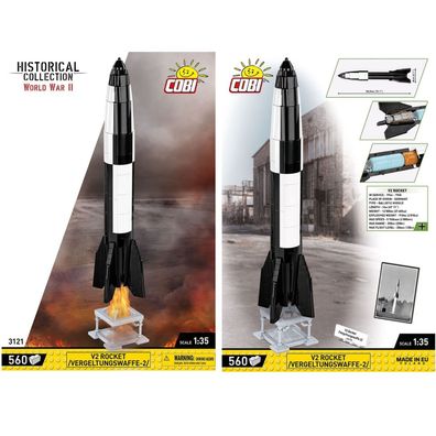 COBI 3121 Historical Collection V2 Rakete - Vergeltungswaffe-2