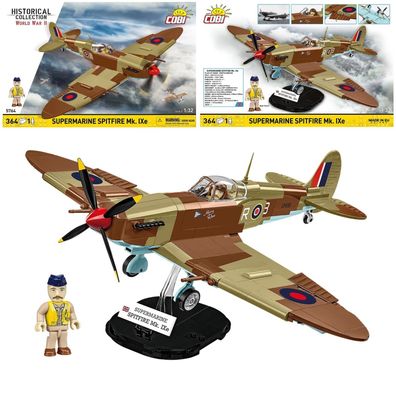 COBI 5764 Historical Collection WW2 Supermarine Spitfire Mk. IXe 1:32