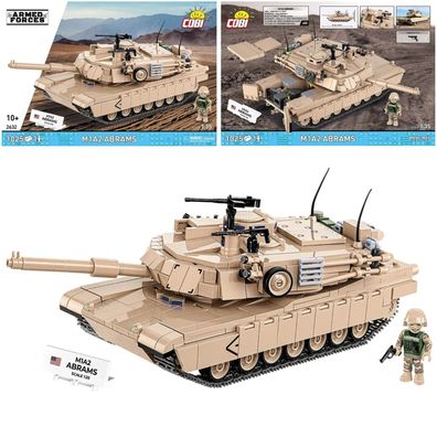 COBI 2632 Armed Forces Panzer M1A2 Abrams (US) 1:35 Klemmbaustein Set