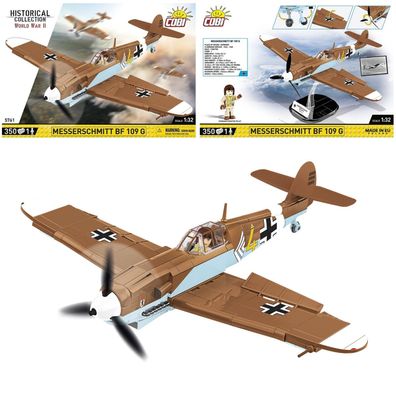 COBI 5761 Historical Collection WW2 Messerschmitt Bf 109 G "Gustav" Jagdflugzeug