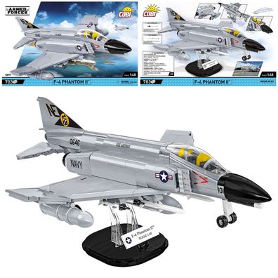 COBI 5897 Armed Forces F-4 Phantom II - USS Midway Überschall-Mehrzweckjäger