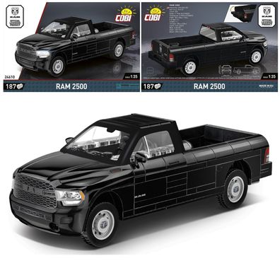COBI 24610 RAM 2500 Pickup (Maßstab 1:35) Klemmbaustein Set