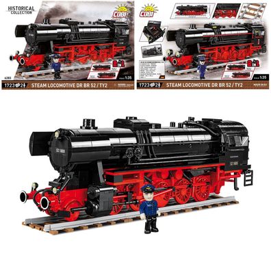 COBI 6283 DR BR 52/TY2 Dampflokomotive Klemmbaustein Set