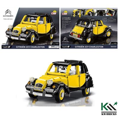 COBI Citroen 2CV Charleston Bausatz 24341 Klemmbaustein Set
