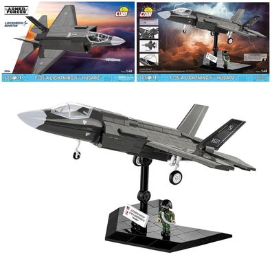COBI 5904 Armed Forces F-35A Lightning II "Husarz" Klemmbaustein Set
