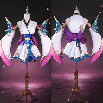 Lux Cosplay Kostém League of Legends Anime Kleid Halloween Outfit
