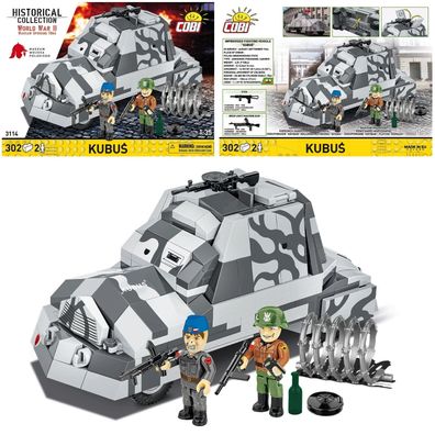 COBI 3114 Historical Collection Panzerwagen Kubu? 1:35 Klemmbaustein Set
