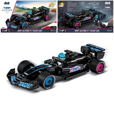 COBI 1684 BWT Alpine F1 Team Car (Maßstab 1:26) Klemmbaustein Set