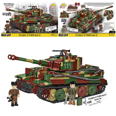 COBI 3124 Historical Collection Pz. Kpfw. VI Tiger Ausf. E Panzer