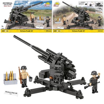 COBI 3142 Historical Collection WW2 10,5 cm Flak 39 (1:35)