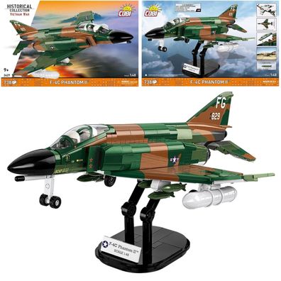COBI 2427 Armed Forces F-4C Phantom II 1:48 Klemmbaustein Set