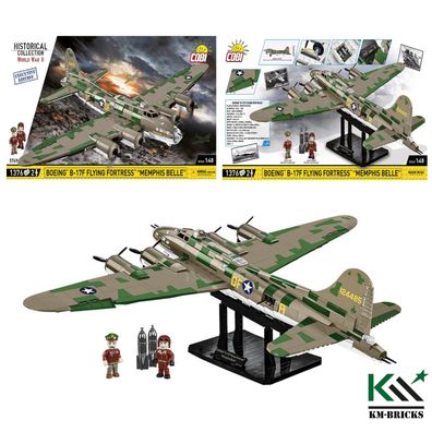COBI 5749 WW2 Boeing B-17F Flying Fortress "Memphis Belle" Executive Edition