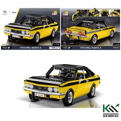 COBI Opel Manta A 1970 Bausatz 24339 Klemmbaustein Set