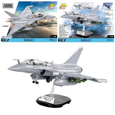 COBI 5901 Armed Forces Dassault Rafale C Kampfflugzeug Klemmbaustein Set