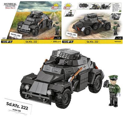 COBI 2657 Historical Collection WW2 Sd. Kfz. 222 Aufklärungsfahrzeug