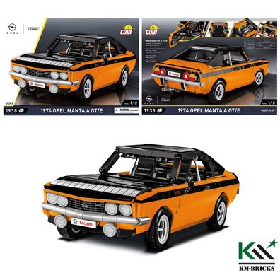COBI 24349 Opel Manta A GT/E 1974 Klemmbaustein Set