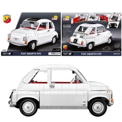 COBI 24354 Fiat Abarth 595 Klemmbaustein Set