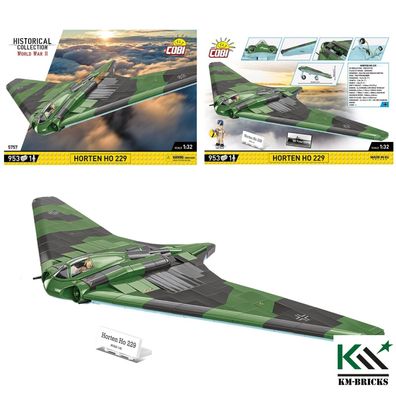 COBI 5757 Historical Collection Horten Ho 229 WW2 Klemmbaustein Set
