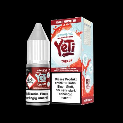 Yeti - Cherry Liquid (10 ml) - Nikotinsalz