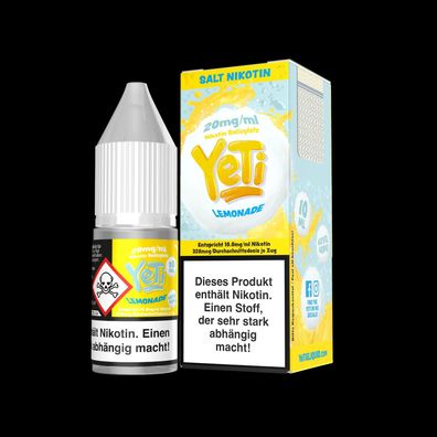Yeti - Lemonade Liquid (10 ml) - Nikotinsalz