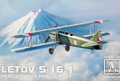 Brengun 4197149441 Letov S-16 1 Prague Tokyo 1:72 Brengun 72014 Bausatz