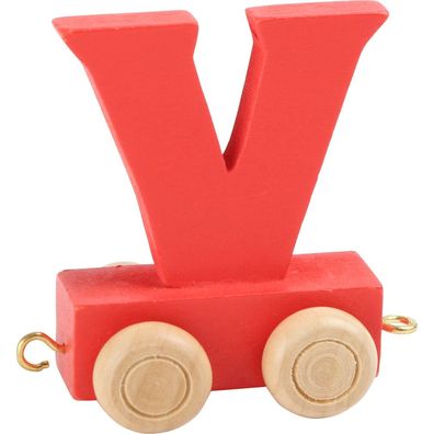 Buchstabenzug bunt V