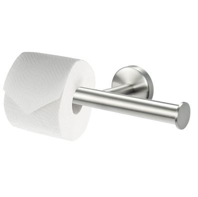 bremermann Bad-Serie PIAZZA - Toilettenpapierhalter 2in1 aus Edelstahl matt