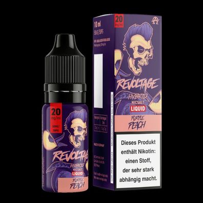 Revoltage - Purple Peach Hybrid Nikotinsalz (10 ml) - 10 mg/ml