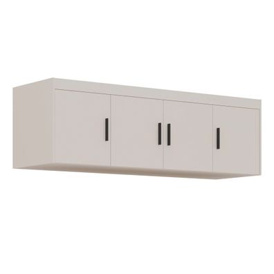 AX LIVING Groß Schrankaufsatz Beige Storicos 4T 176,3 x 55,5 x 53 cm