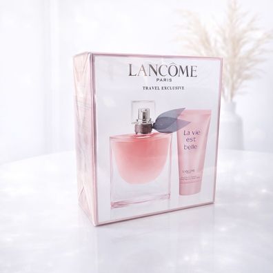 Lancome La Vie Est Belle Set 50 ml EDP + Bodylotion 50 ml NEU OVP Original