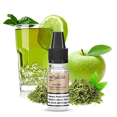Kapka´s Flava - Origami Devil Heart Nikotinsalz (10 ml) - 20 mg/ml