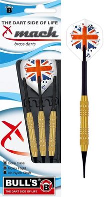 BULL'S Mach Soft Dart / 1 Satz / 16 Gr
