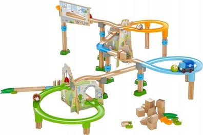 My First Mountain Adventure Track Holzklötze Haba Basic