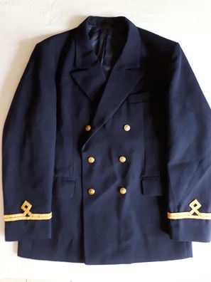 DDR Binnenschifffahrt Uniformjacke nautischer Offizier Größe 52