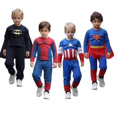Spiderman Cosplay Kostém Muskelanzug Kinder Halloween Outfit