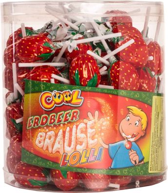 Cool Erdbeer Lolli 100 x 12g