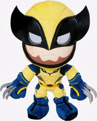 Deadpool and Wolverine - Wolverine Plüsch Figur Stofffigur - 30 cm SIMBA NEU