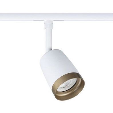 Paulmann 93136 URail Schienenspot Cover GU10 max. 10W 230V Signalweiß Gold matt