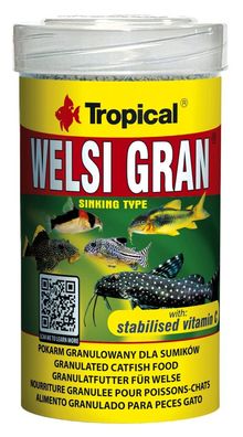 Tropical Welsi Gran 100ml Futter Granulat für L-Welse