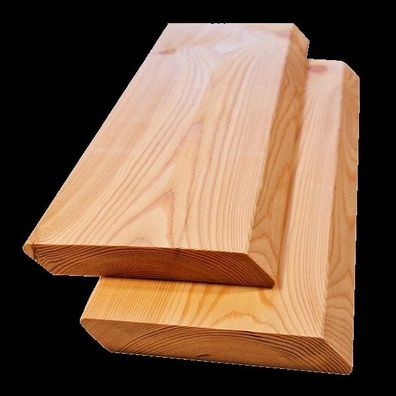 Rhombusleisten Sichtschutzelemente Latten Sibirische Lärche 21x121mm 2m 45° AB