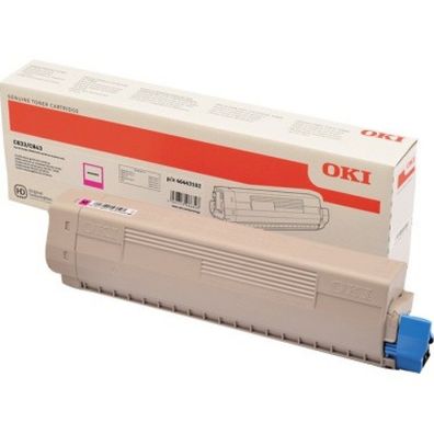 OKI Toner: C833N/C833DN/C843DN Magenta high capacity (46443102)