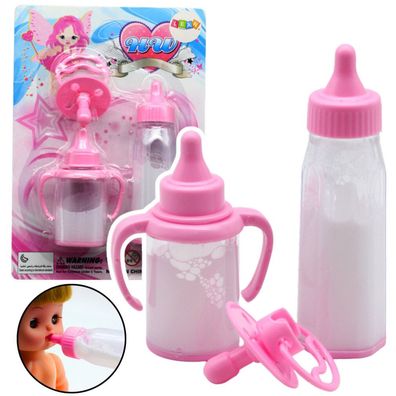 Lean Baby Set Baby Puppen Flasche Verschwindende Milch Schnuller