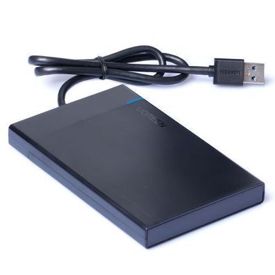 Ugreen Externes USB 3.0 Festplatten-Gehaeuse fuer 2.5" SATA HDD/SSD, bis 5TB Speic