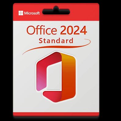 Microsoft Office 2024 Standard Original Lizenz 3 PC