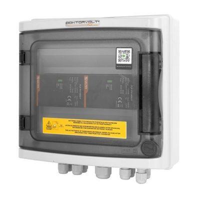 Solar Anschlusskasten PV DC 1000V T1 T2 Überspannungschutz FLP-PV1000/Y Saltek IP65