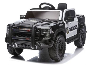 Kinder Elektrofahrzeug Police P5, Kinderfahrzeug Polizei, Polizeiauto Allrad 4x45 Wat