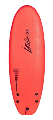 INDIO Surfboard Rookie 4´10" red
