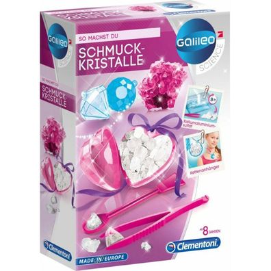 Clementoni Schmuck-Kristalle, Experimentierkasten